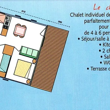 شاليه Chalet Bleuet Pour 6 - Prix Weekend *